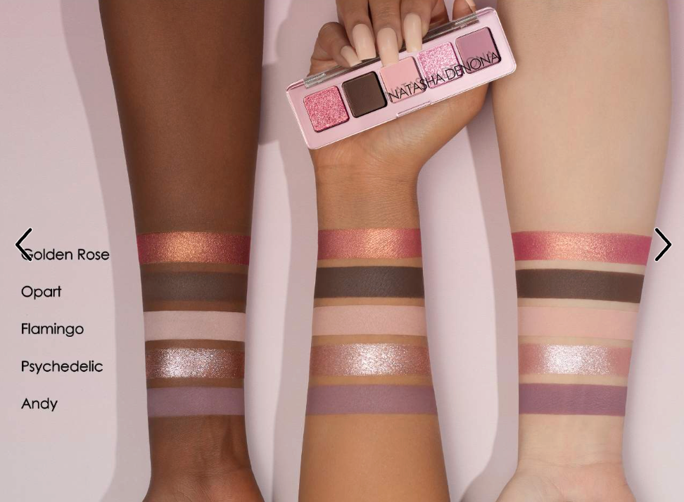 Paleta de sombras rose Natasha Denona