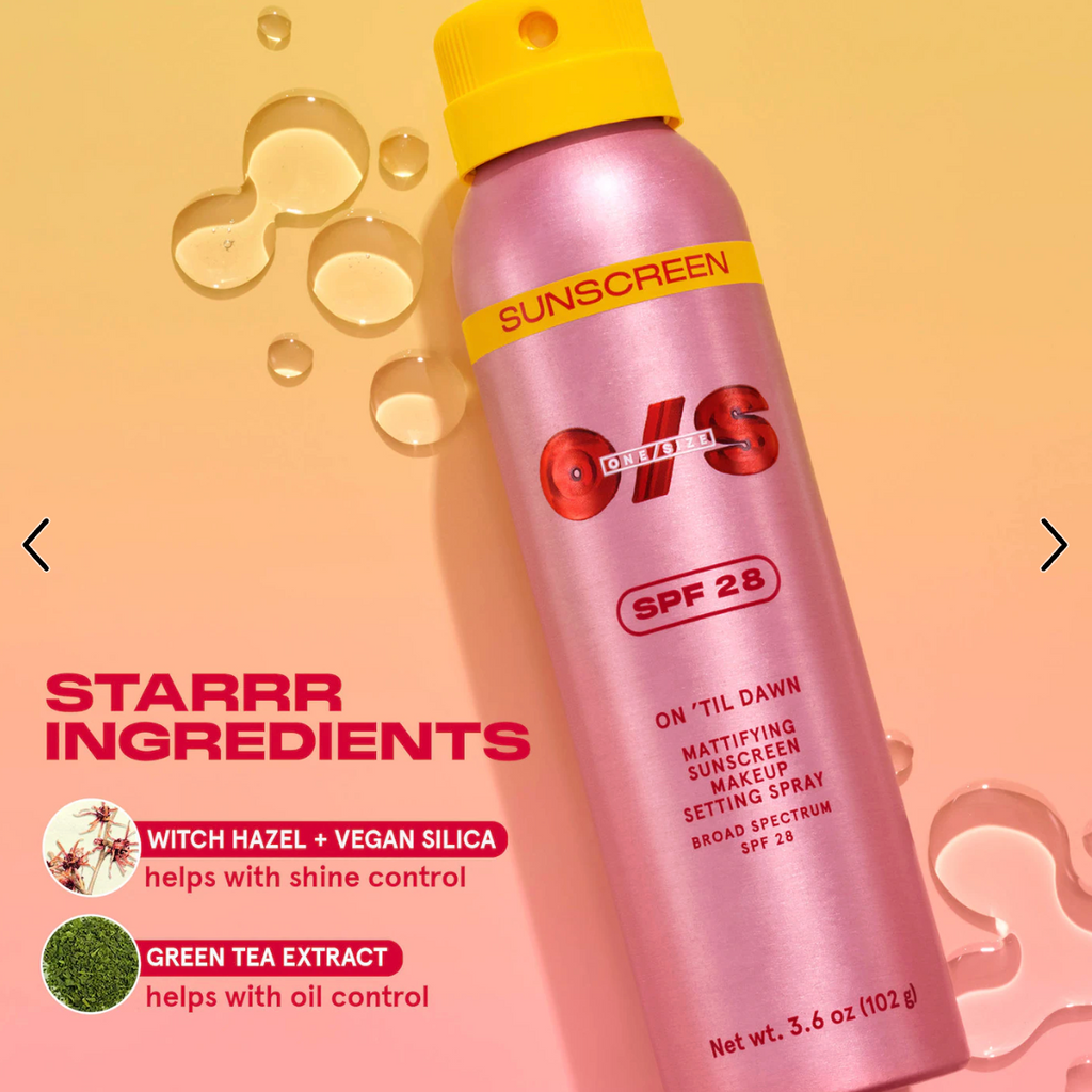 Mini On 'Til Dawn Mattifying Sunscreen Makeup Setting Spray SPF 28 30g