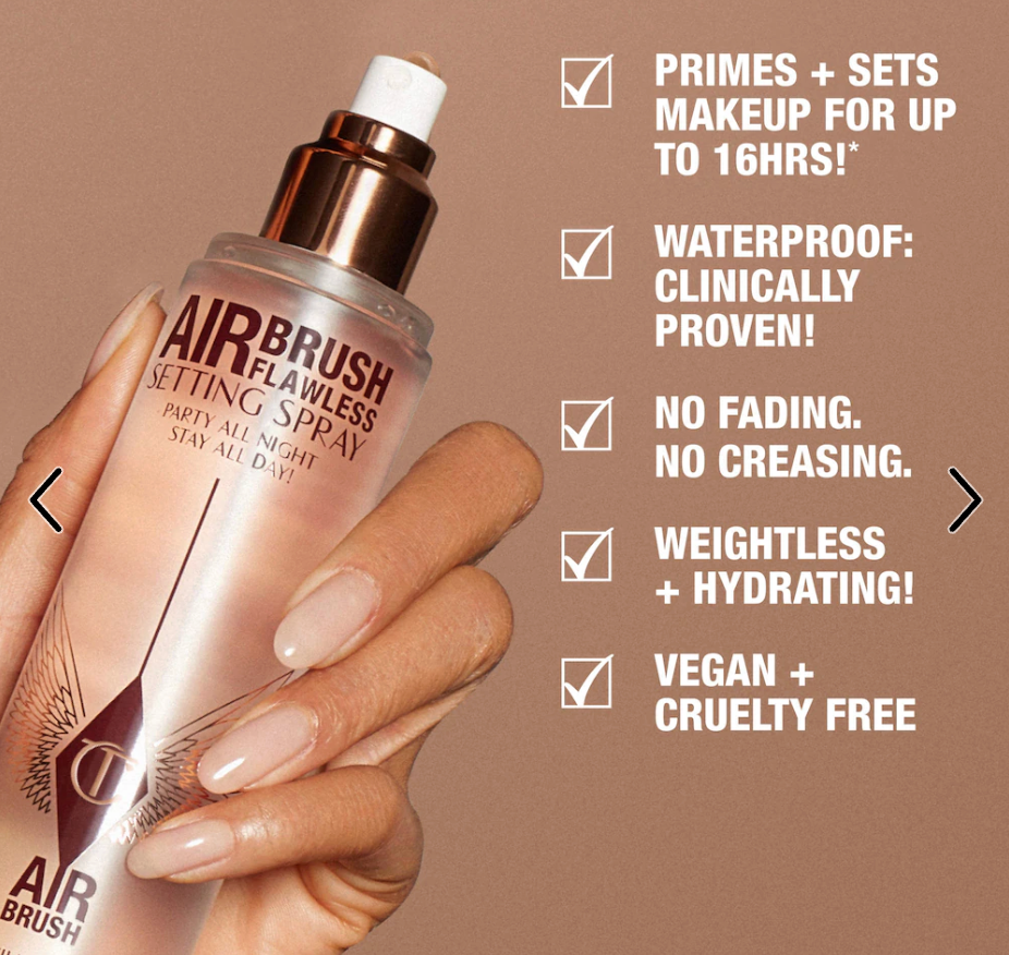 Spray fijador Charlotte Tilbury Mini Airbrush