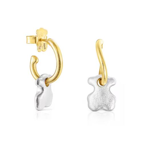 Aros Tous oso bicolor Luah