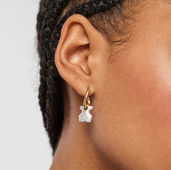 Aros Tous oso bicolor Luah