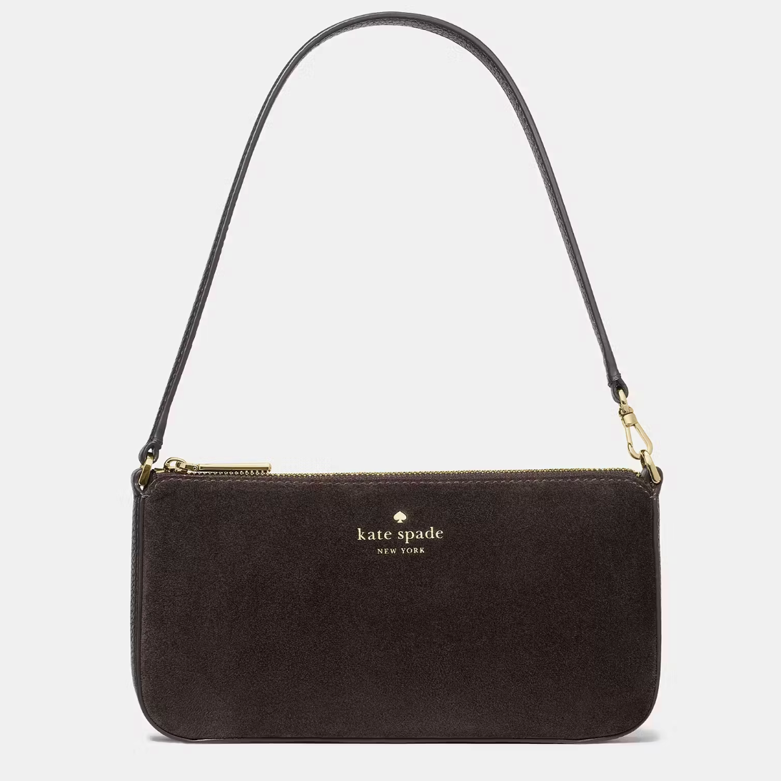 Cartera Kate Spade Shoulderbag Kayla Pequeña Gamuza cafe moro