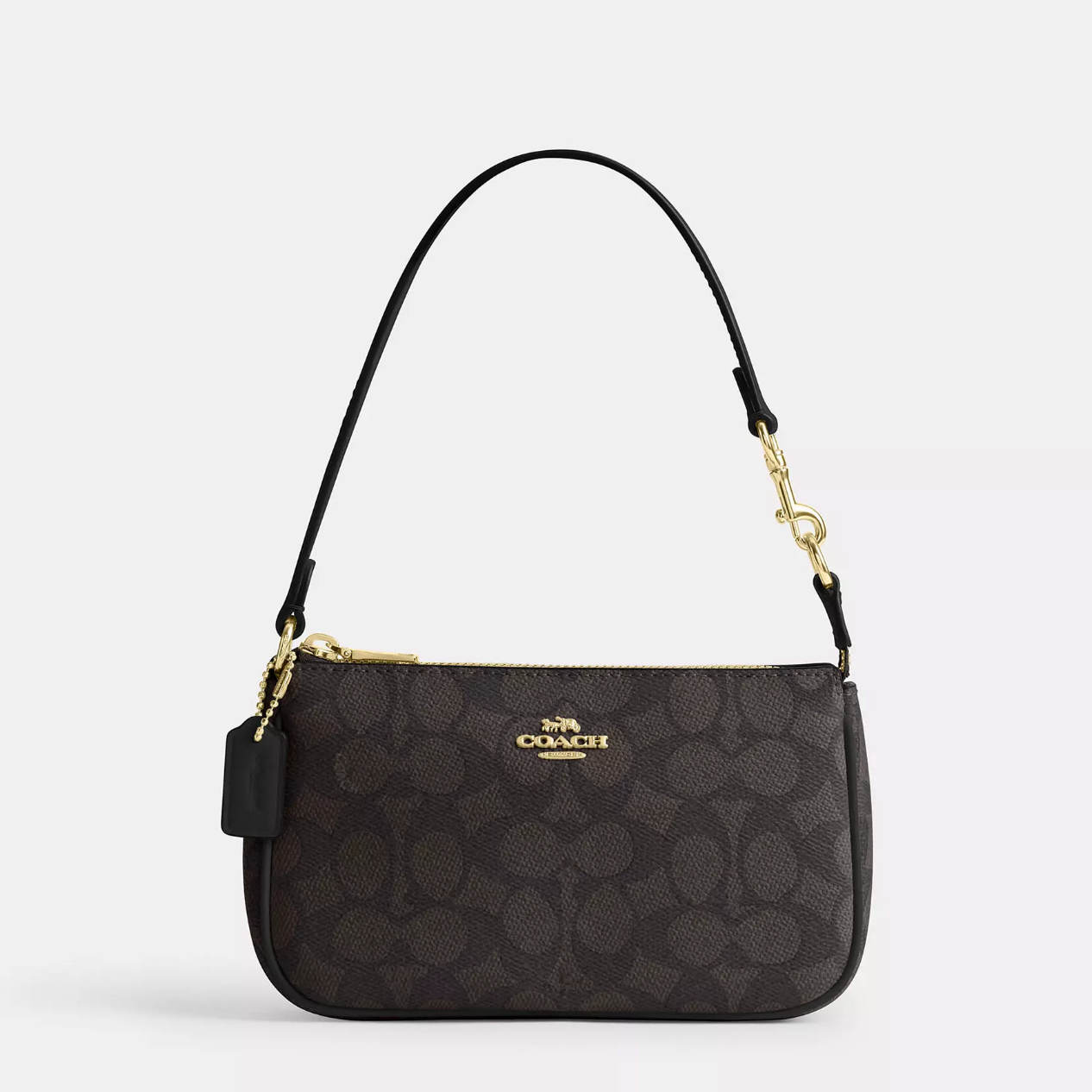 Cartera Coach Shoulderbag Nolita café monograma