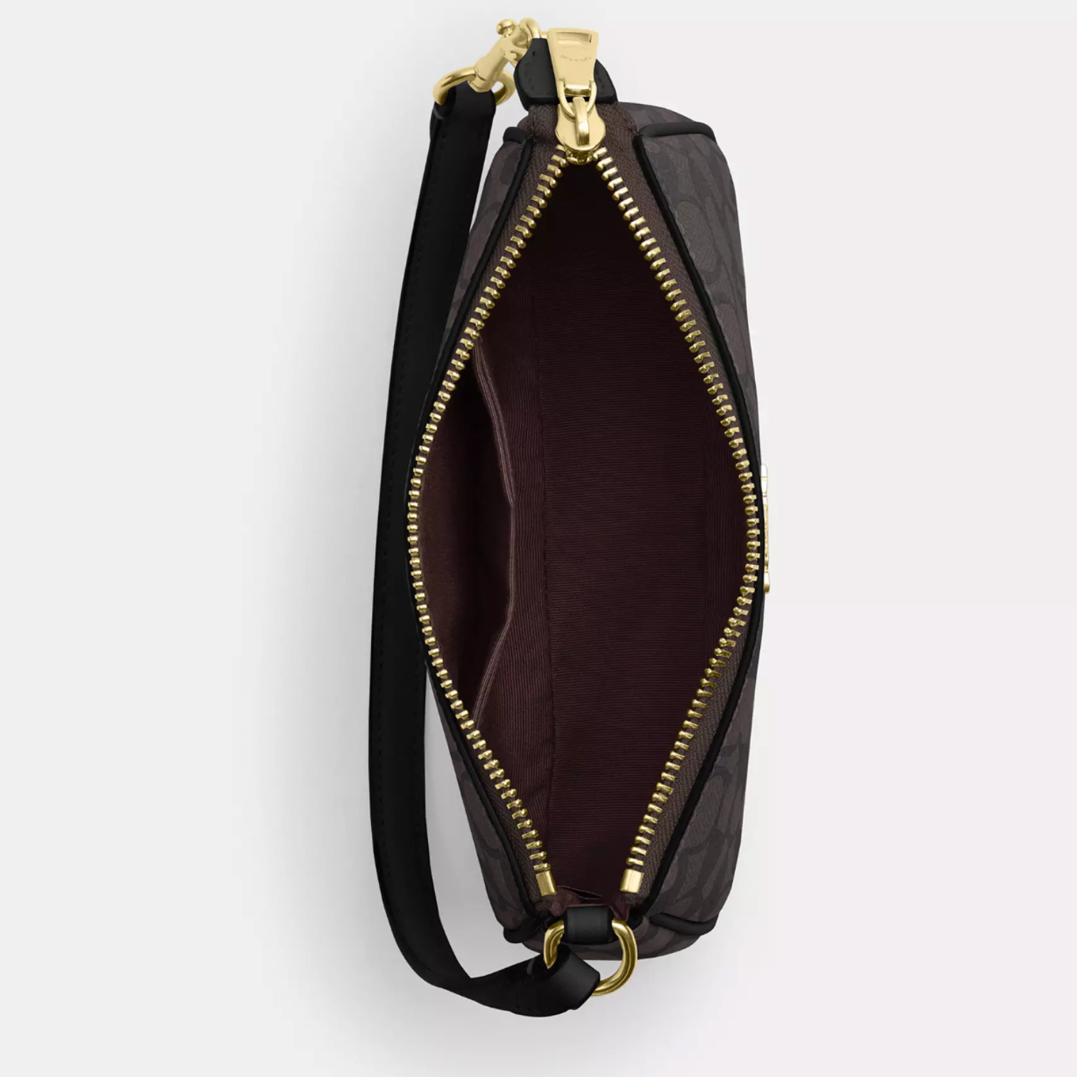 Cartera Coach Shoulderbag Nolita café monograma