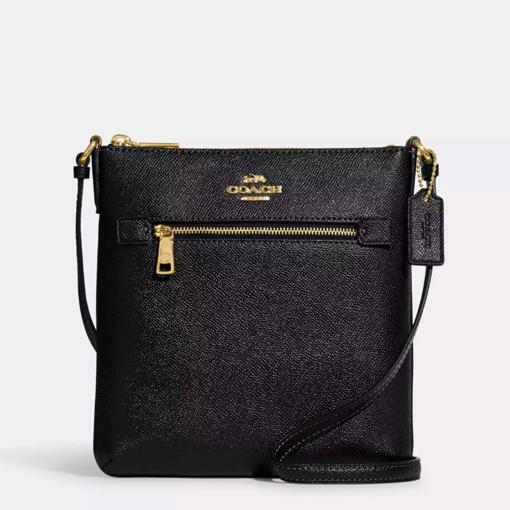 Cartera Coach mini rowan negra