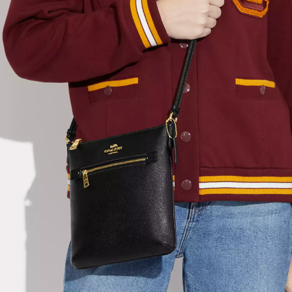 Cartera Coach mini rowan negra