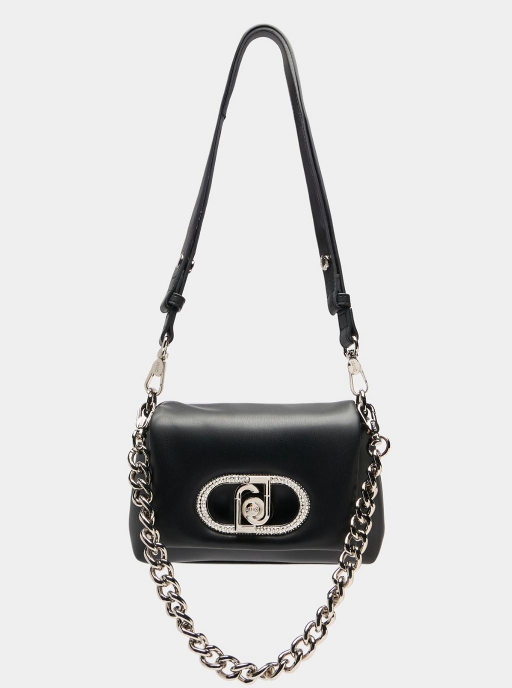 Cartera Liujo negra fiesta