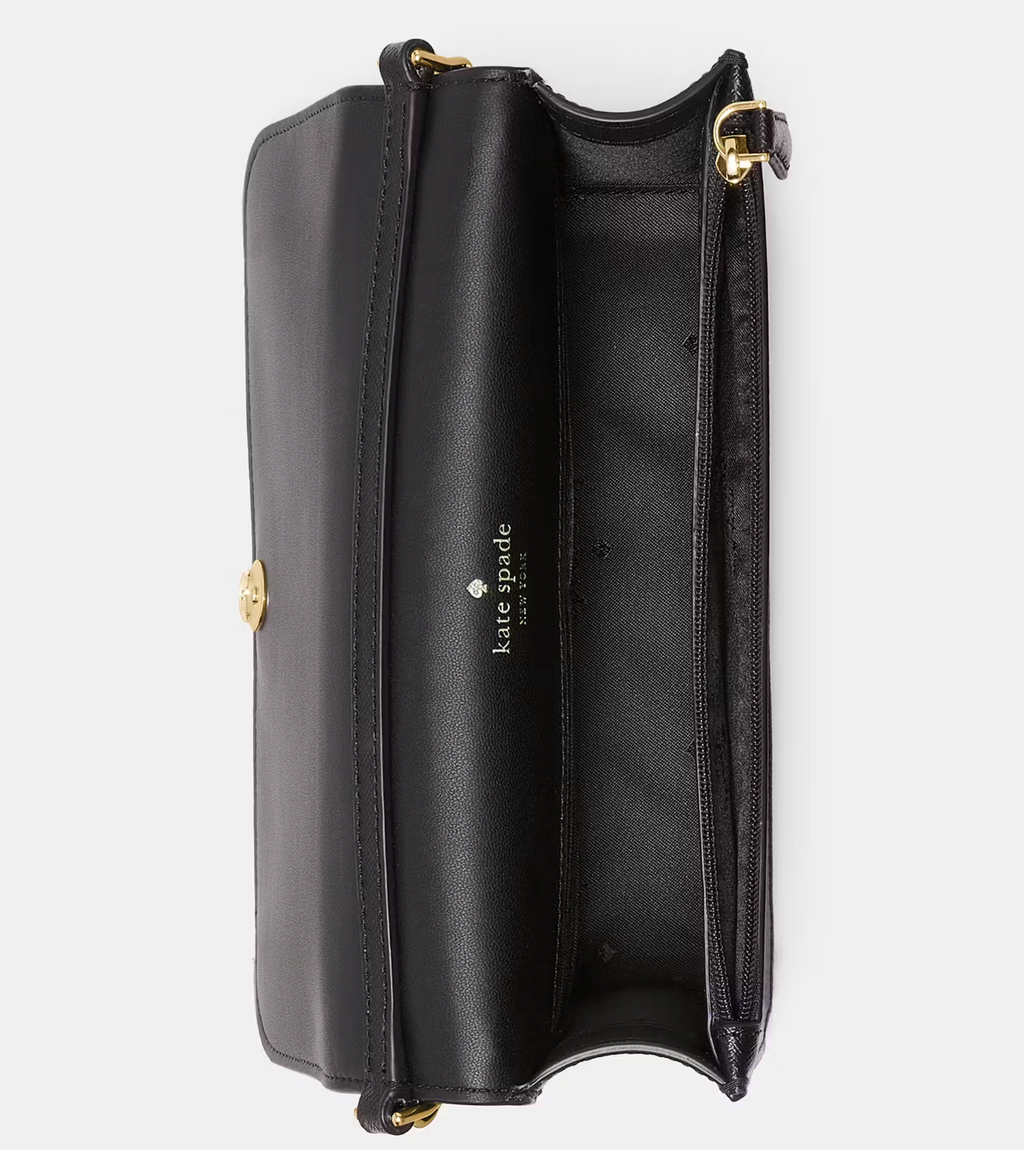 Cartera Kate Spade Madison Saffiano Leather negro