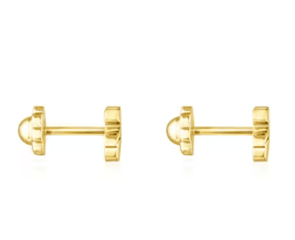 Aros Tous pequeños Puppies de Oro