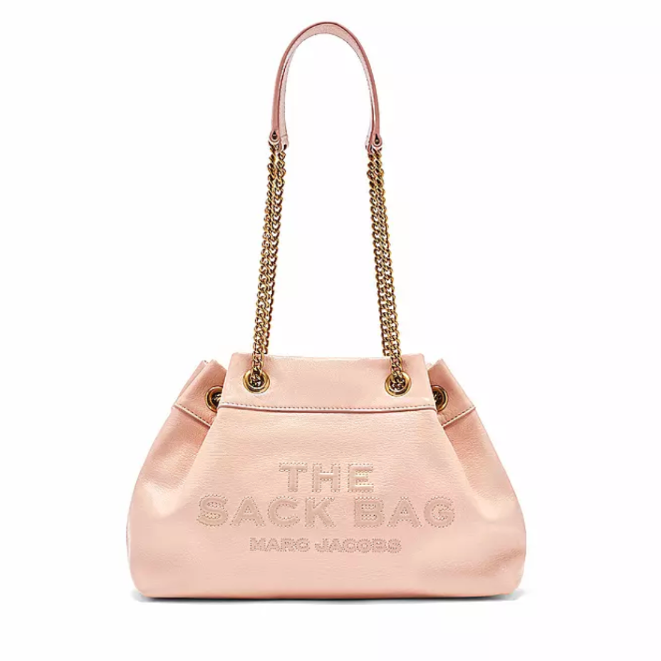 Cartera Marc Jacobs tote shoulderbag grande rosa palo