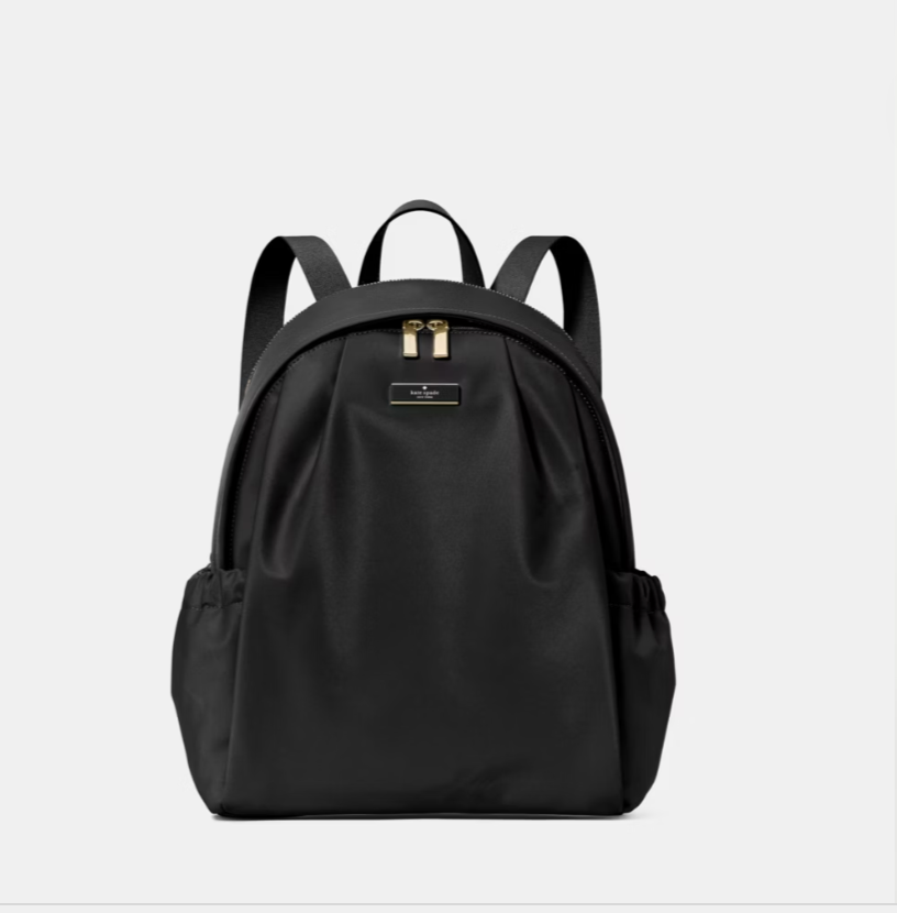 Mochila Kate Spade Nylon negra