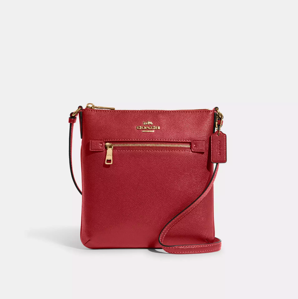 Cartera Coach Mini Rowan Roja