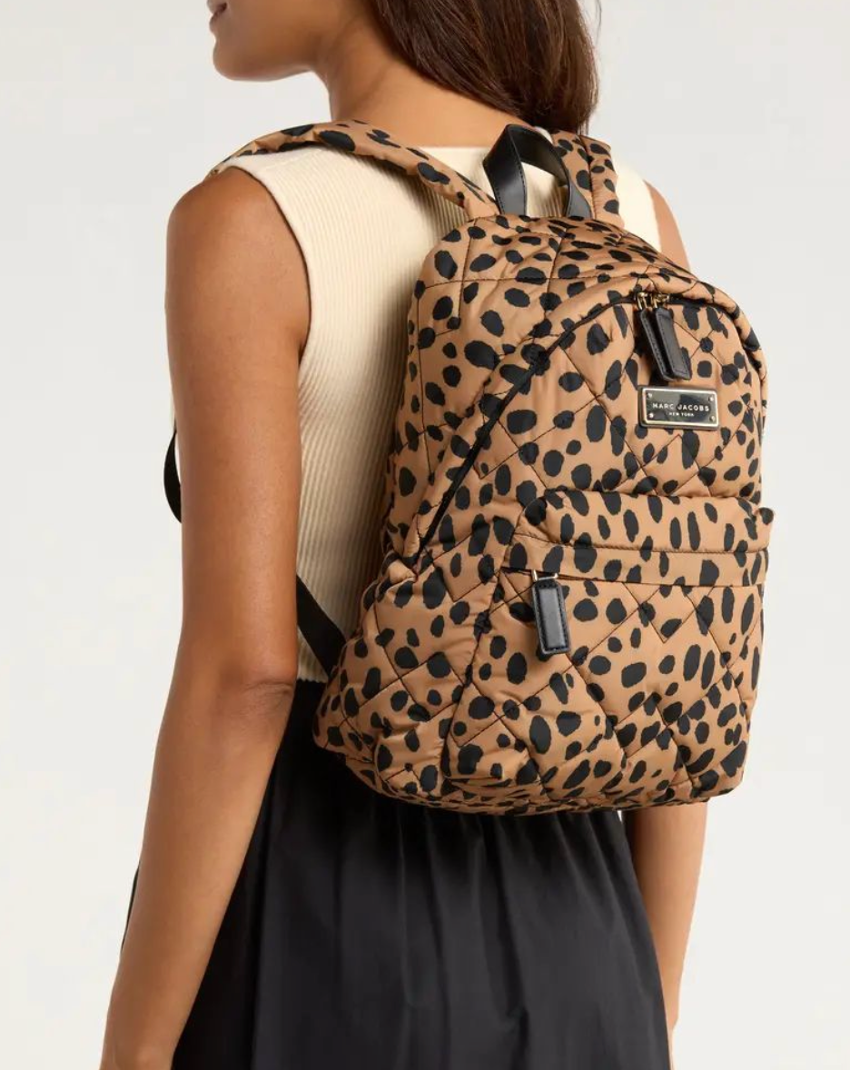 Mochila Marc Jacobs acolchado cheeta