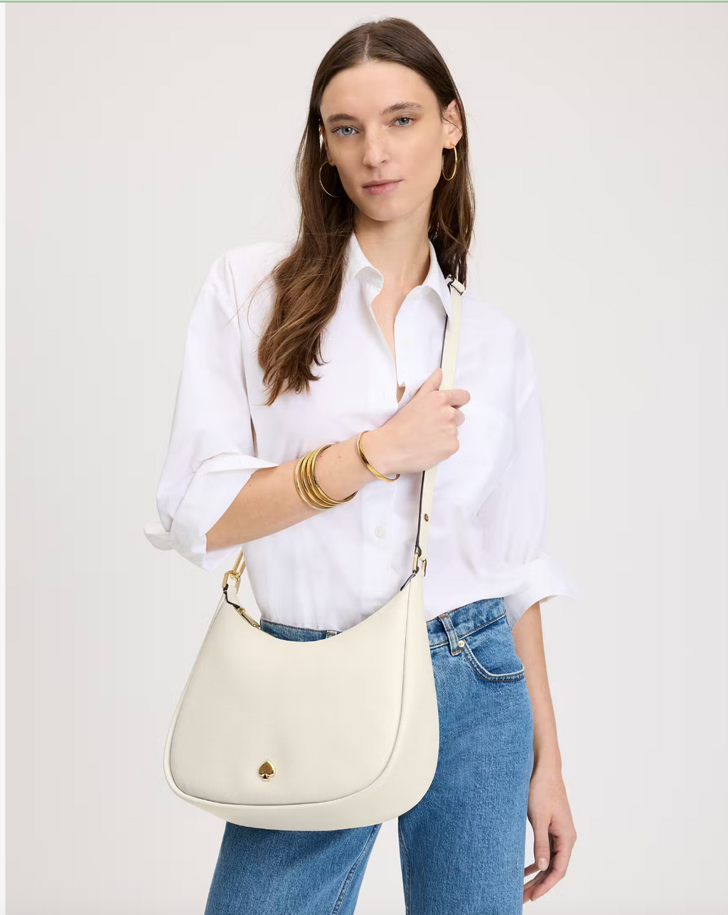 Cartera Kate Spade Kayla Large blanco