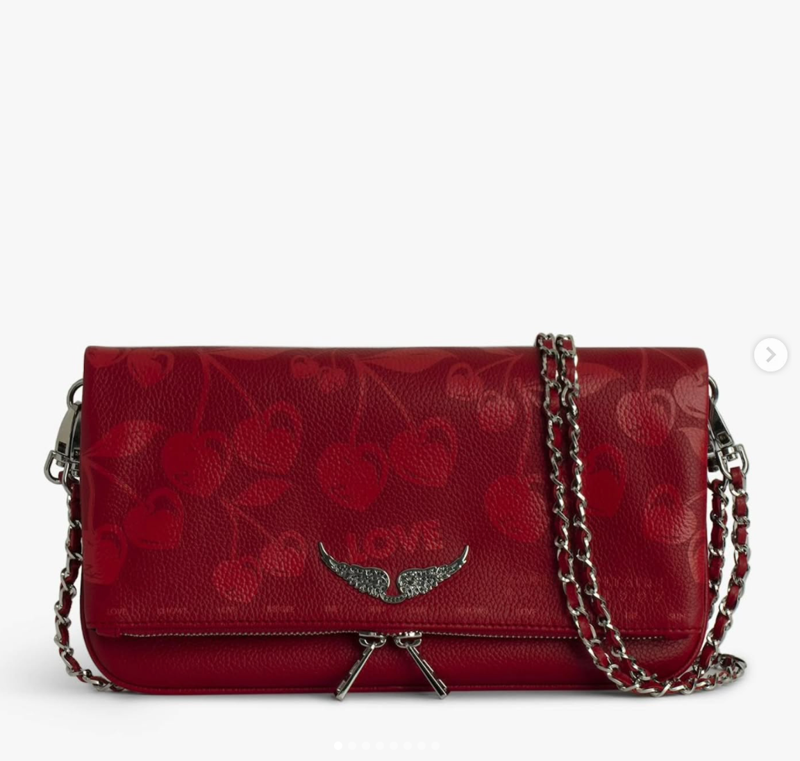 Cartera Zadig & Voltaire Rock Cherry