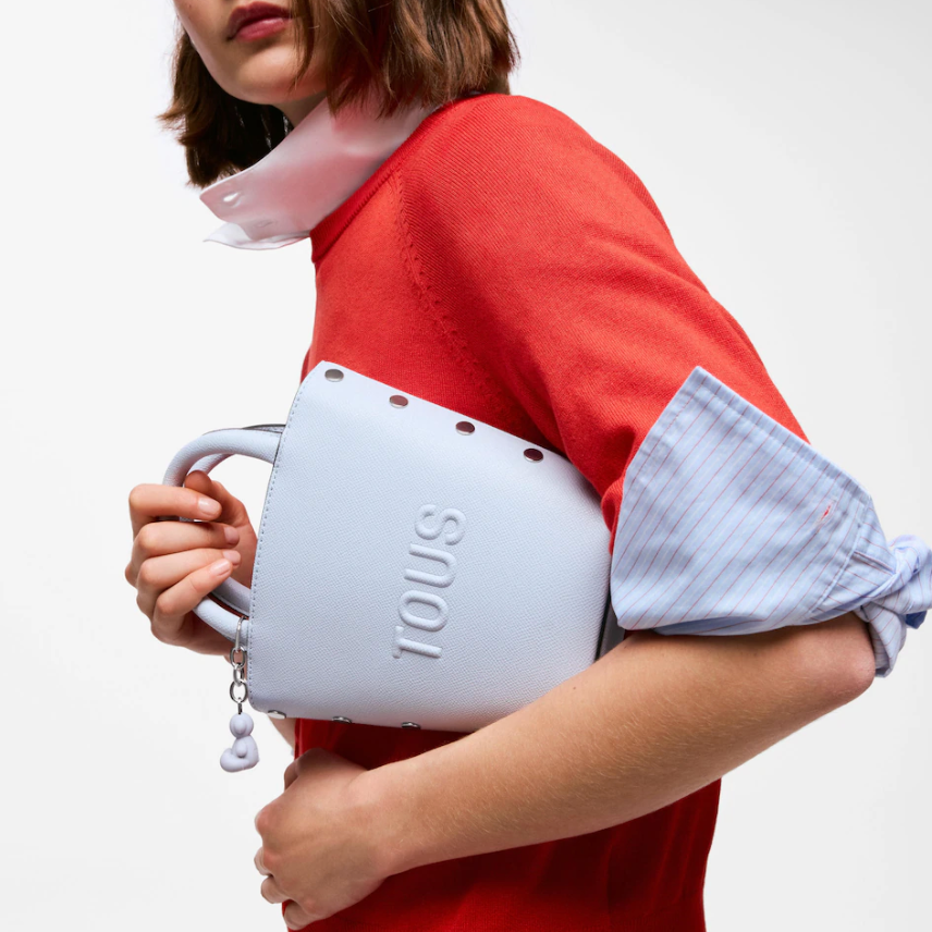 Cartera Tous Capazo Celeste