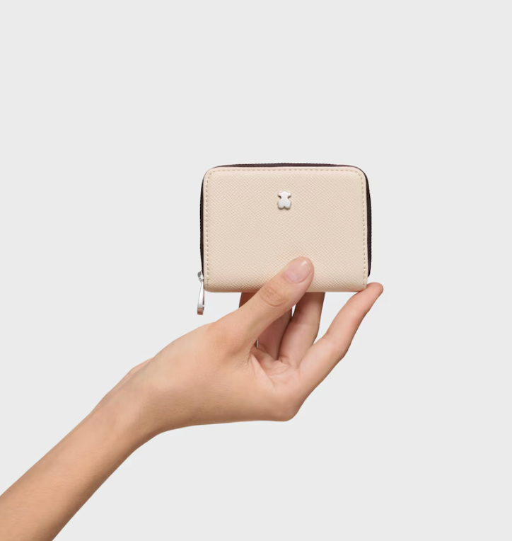 Monedero Tous New Dubai beige - Cafe