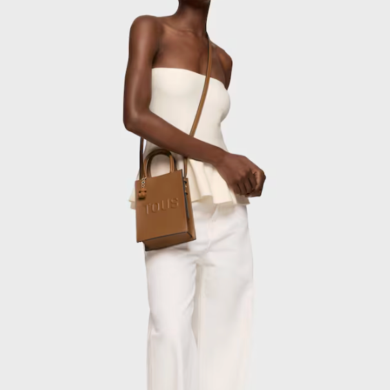 Cartera Tous Pop Camel