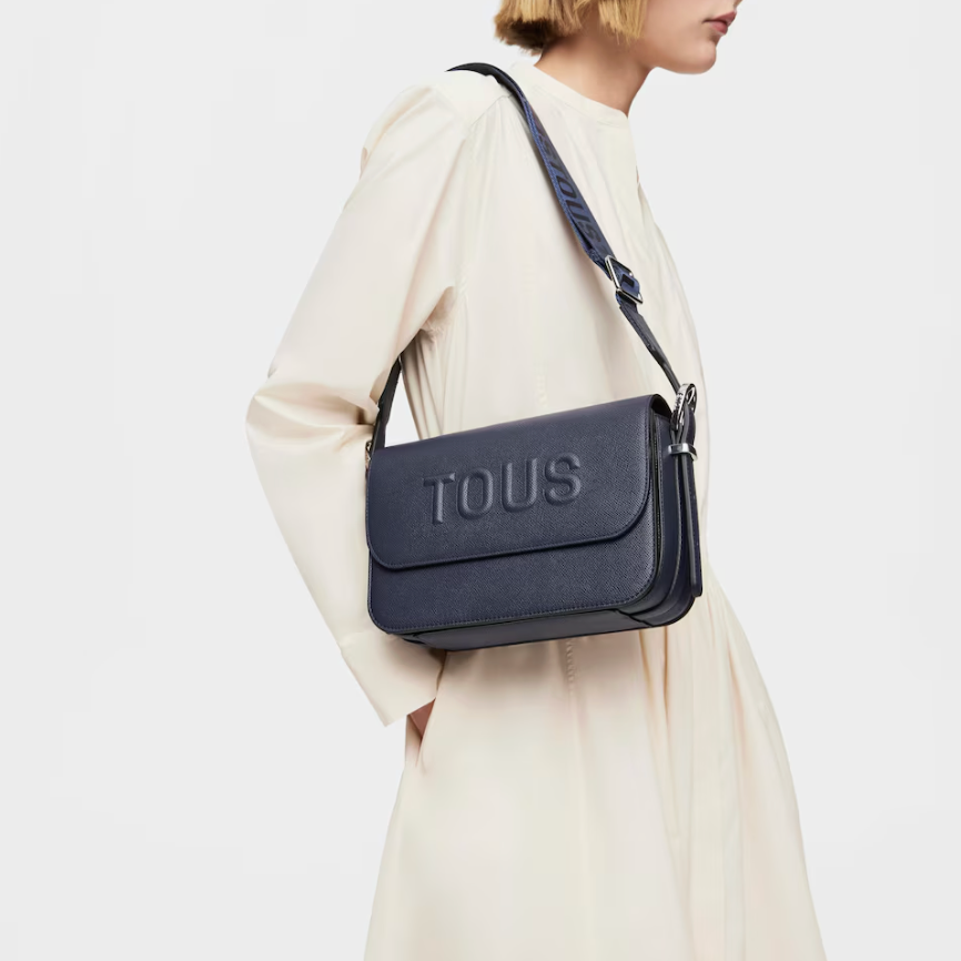 Cartera Tous Bendra mediana Azul