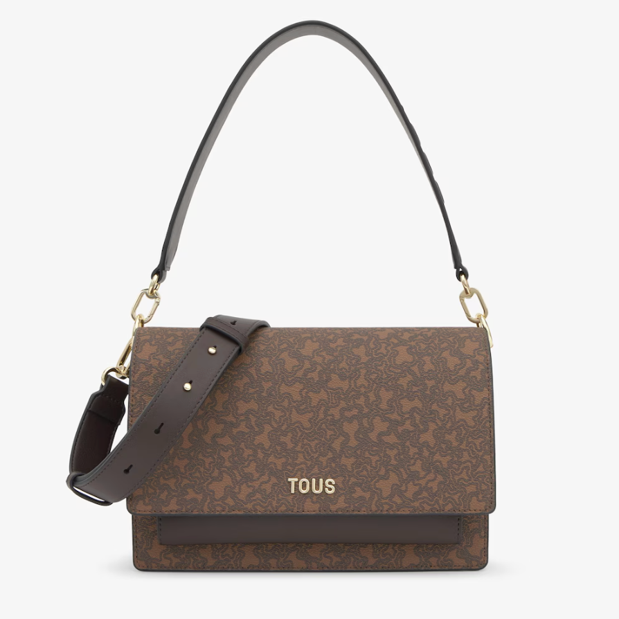 Cartera Tous Audree Kaos Marron