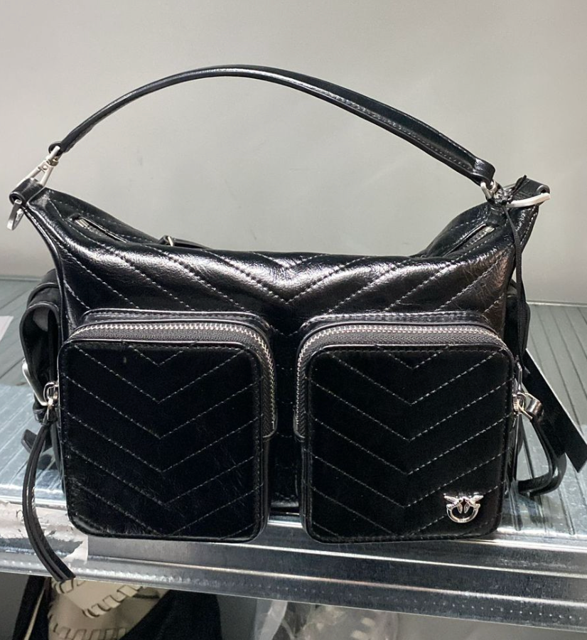 Cartera Pinko Cargo Camera Bag Negro