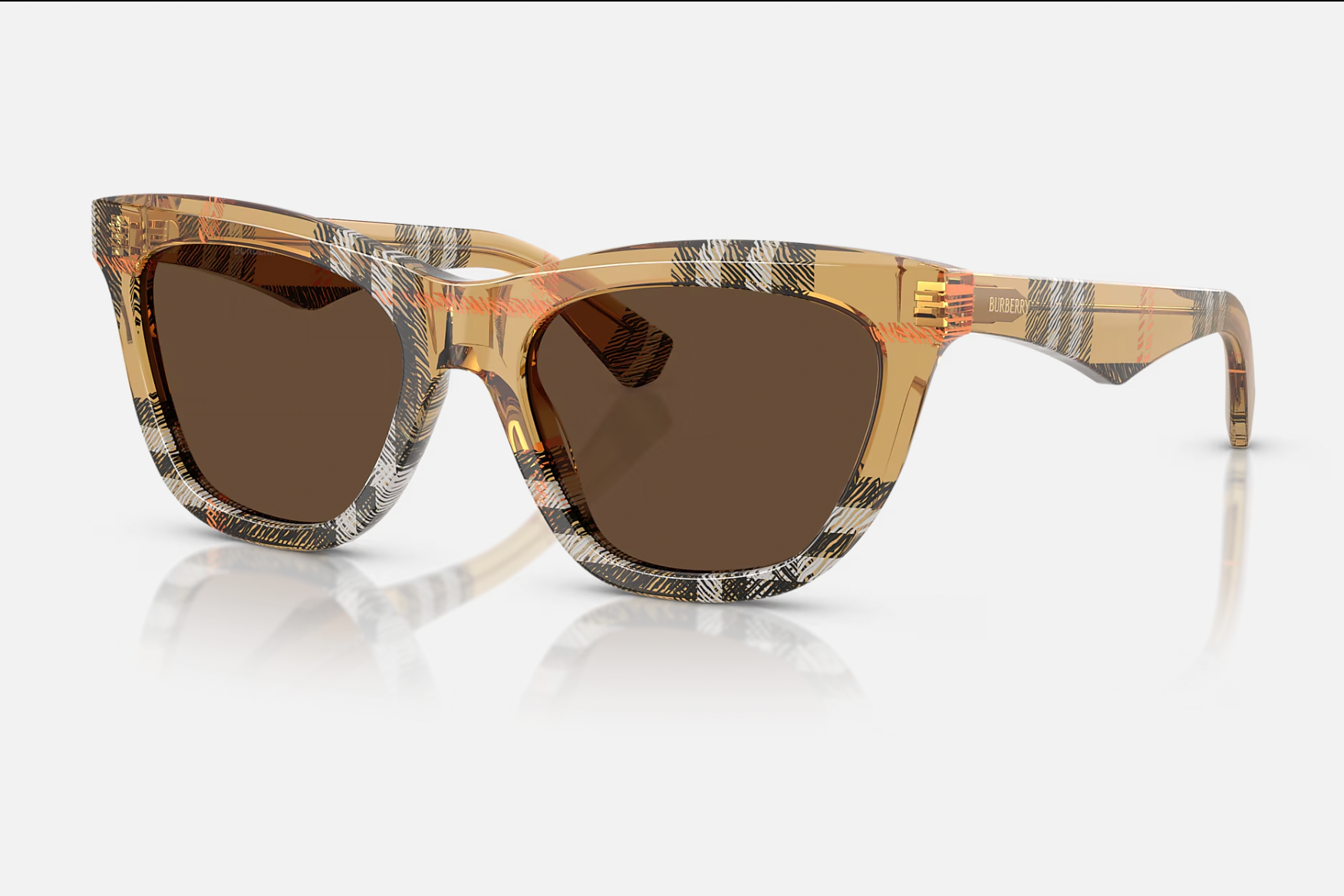 Lentes Burberry arena logotipado