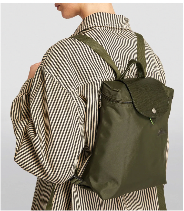 Mochila Longchamp Verde Musgo