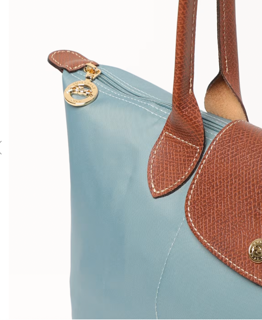 Cartera Longchamp Le pliage M celeste