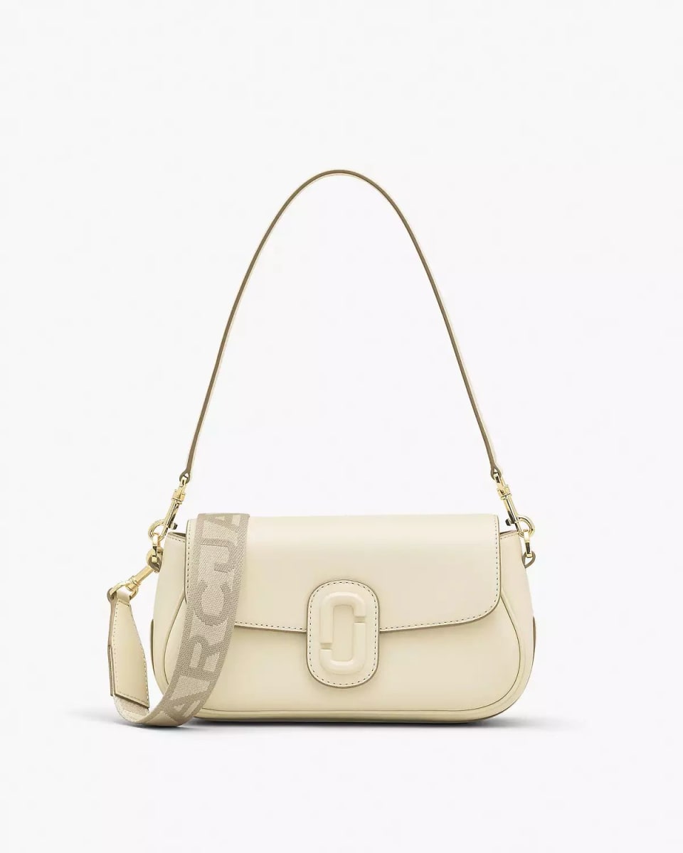 Cartera Marc Jacobs The Clover Medium Crema