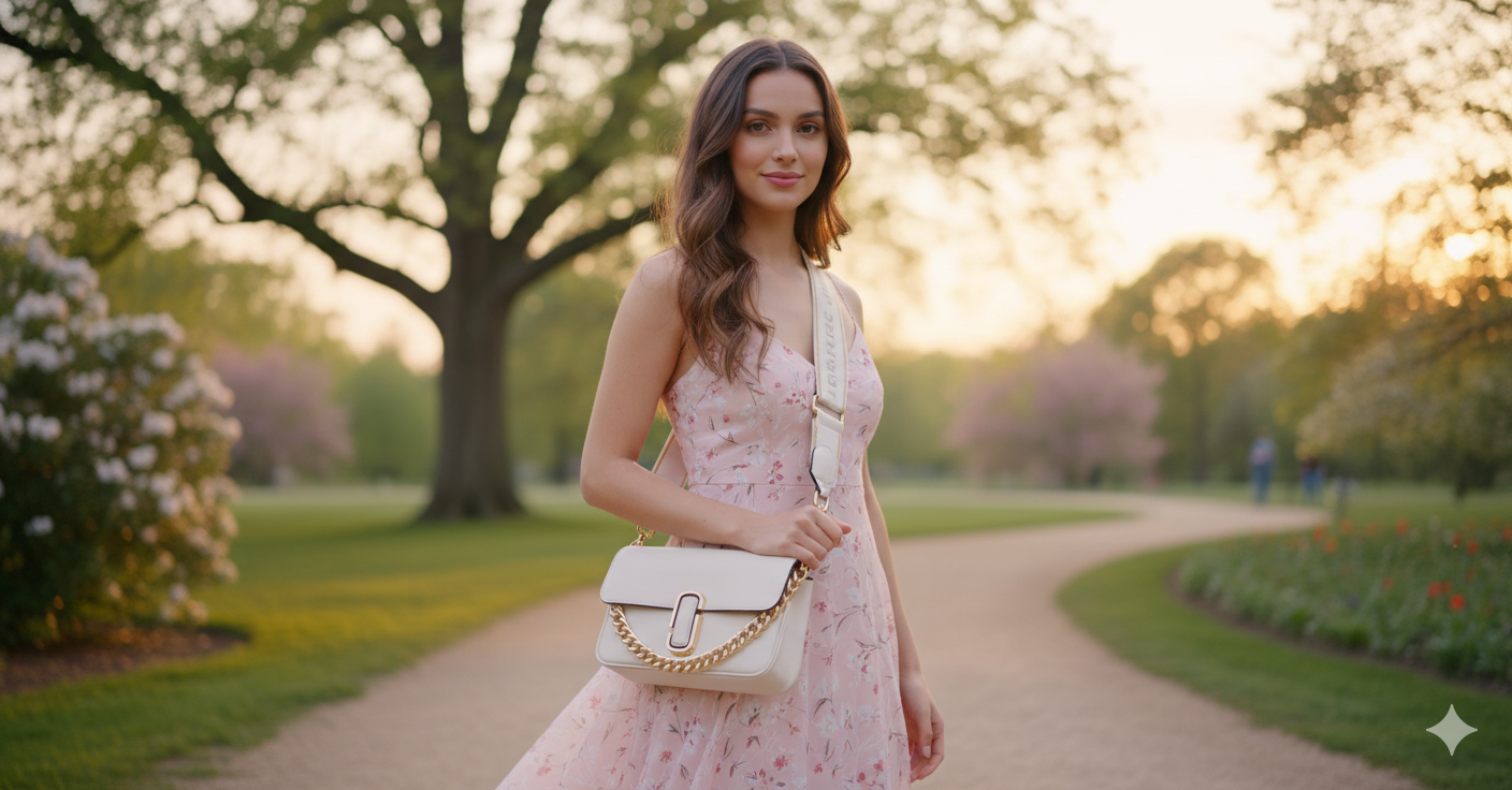 Cartera Marc Jacobs The shoulderbag Crema