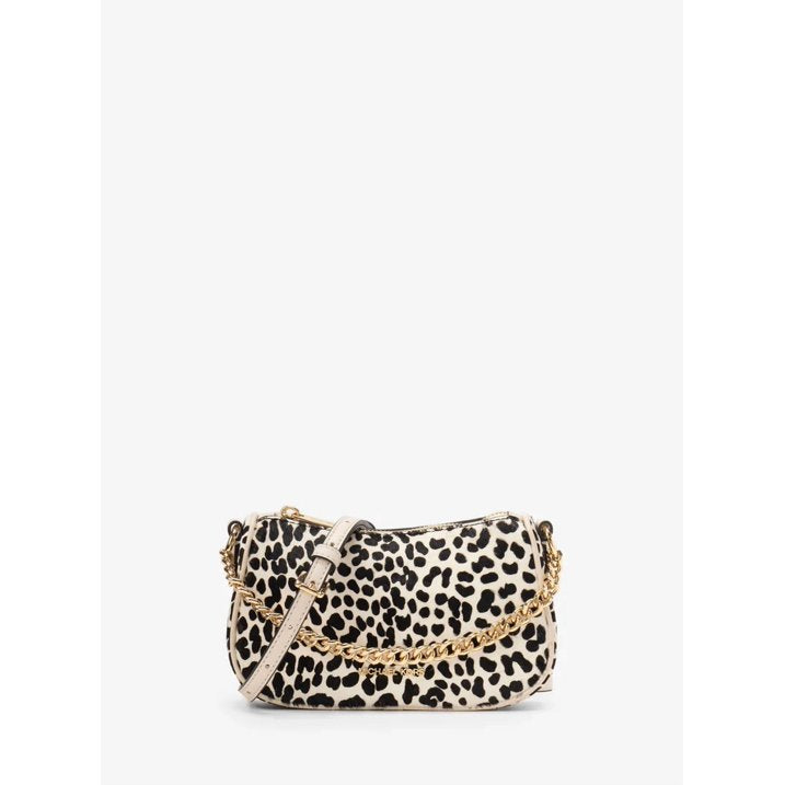 Cartera Michael Kors Carmela Print blanco y negro