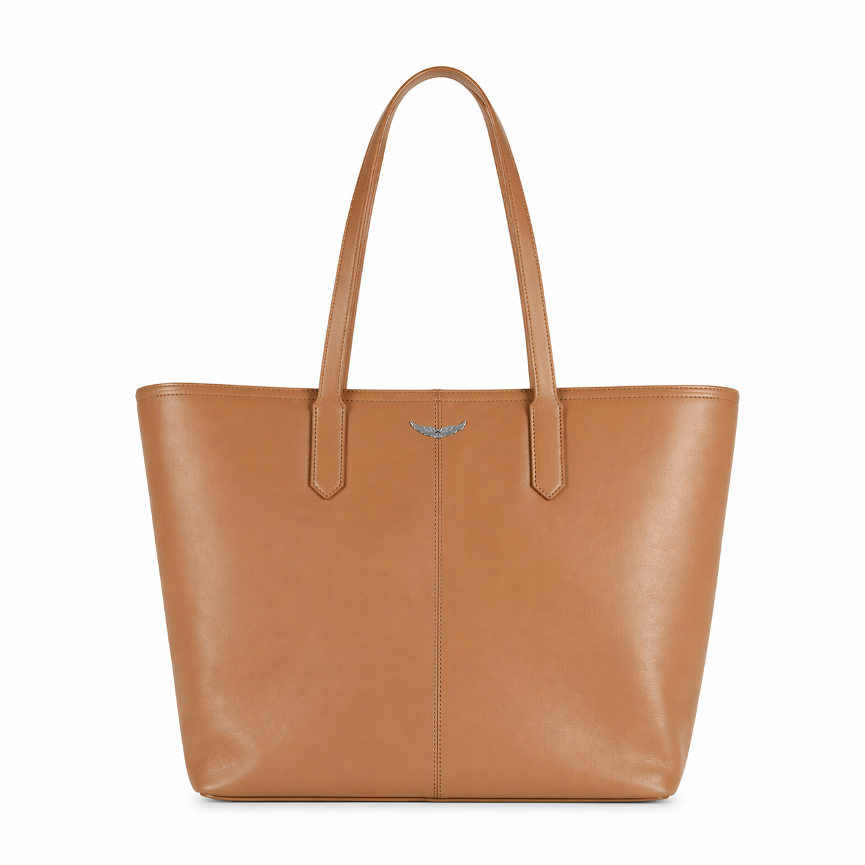 Tote Zadig & Voltaire cuero gamuza camel