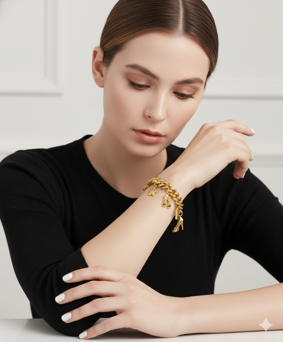 Pulsera Marc Jacobs Gold