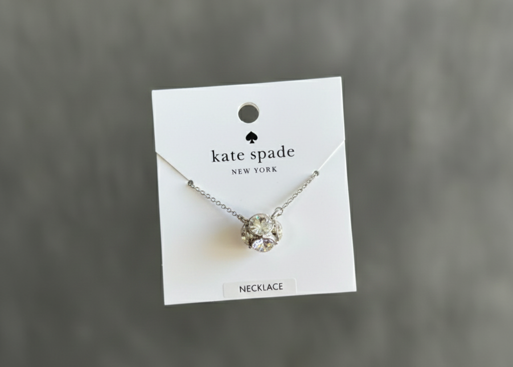 Collar Kate Spade Circon Transparente