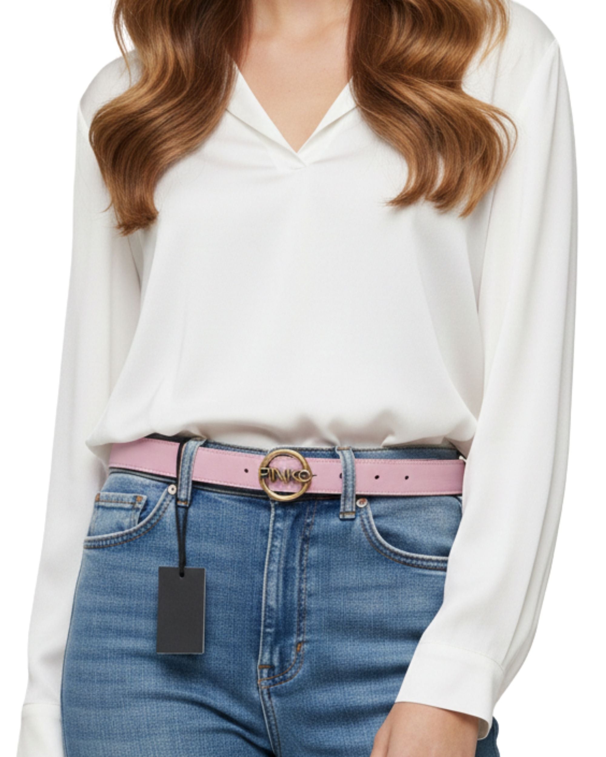 Cinturon Pinko Rosa pequeño