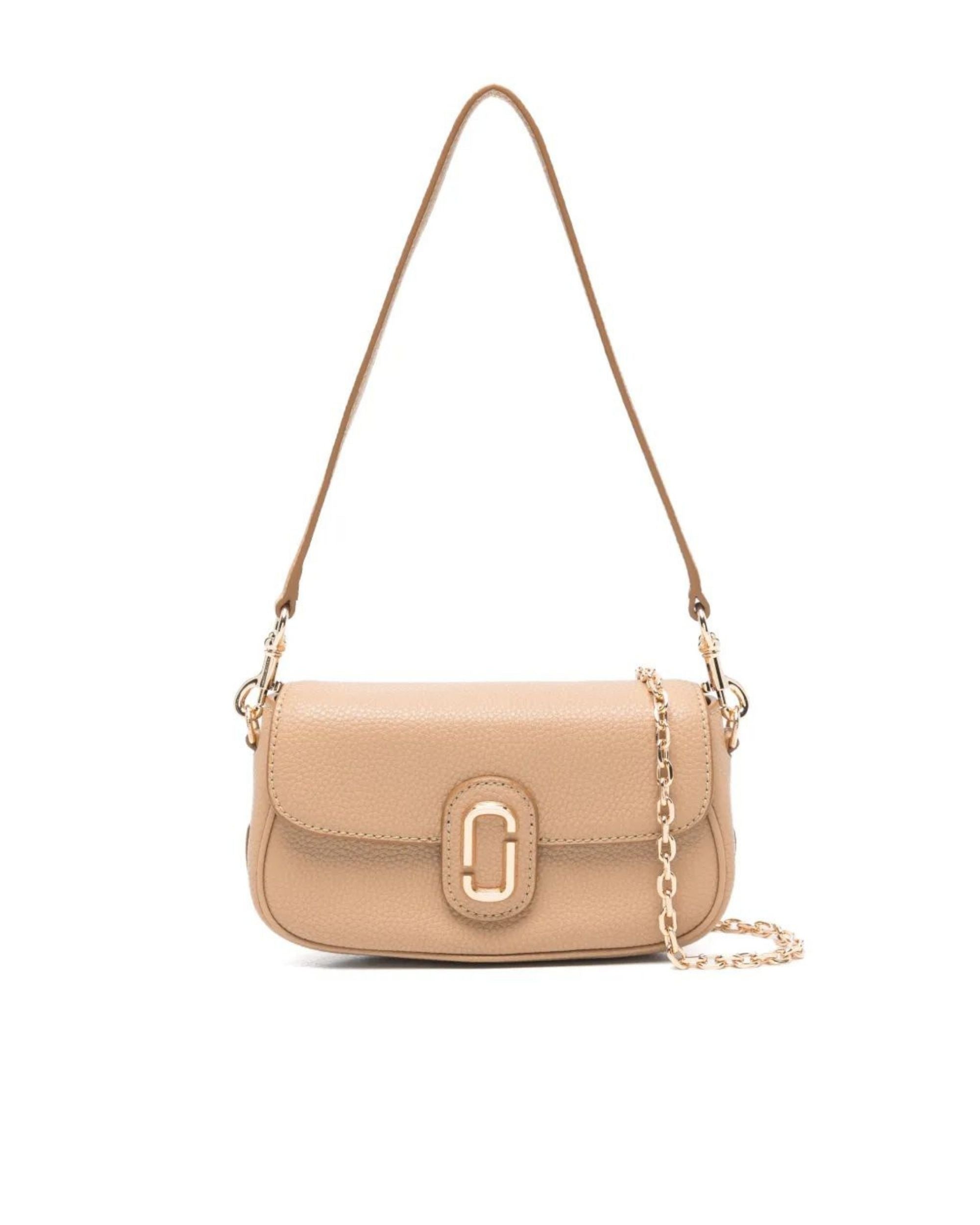 Crossbody Marc Jacobs Cuero Beige
