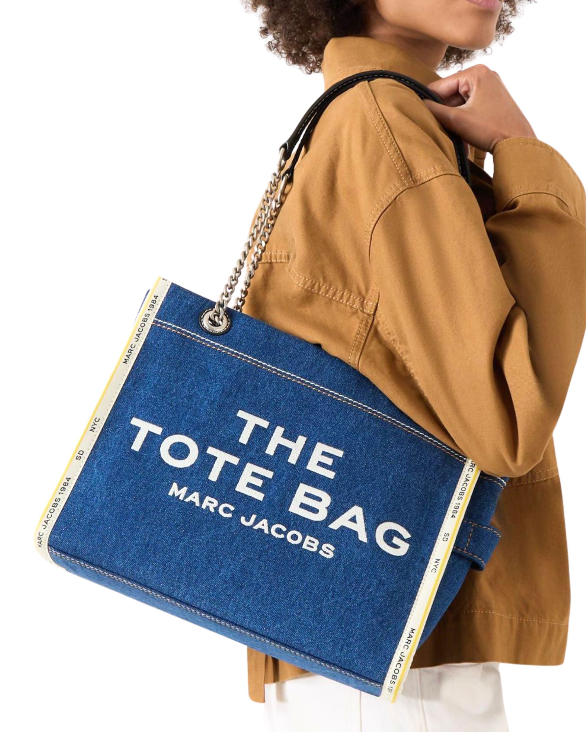 Bolso Marc Jacobs The Tote bag Medium Denim