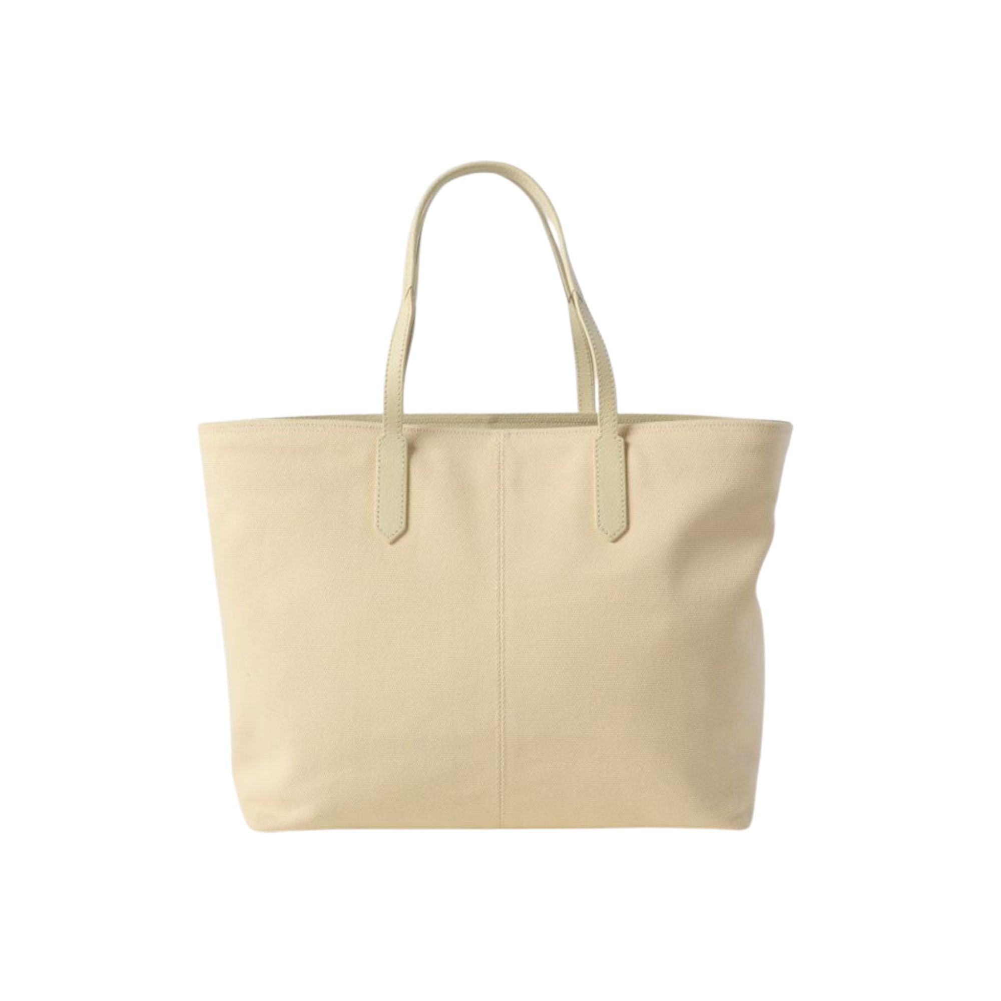 Tote Zadig et Voltaire Mick Wings Canvas Blanco Crema