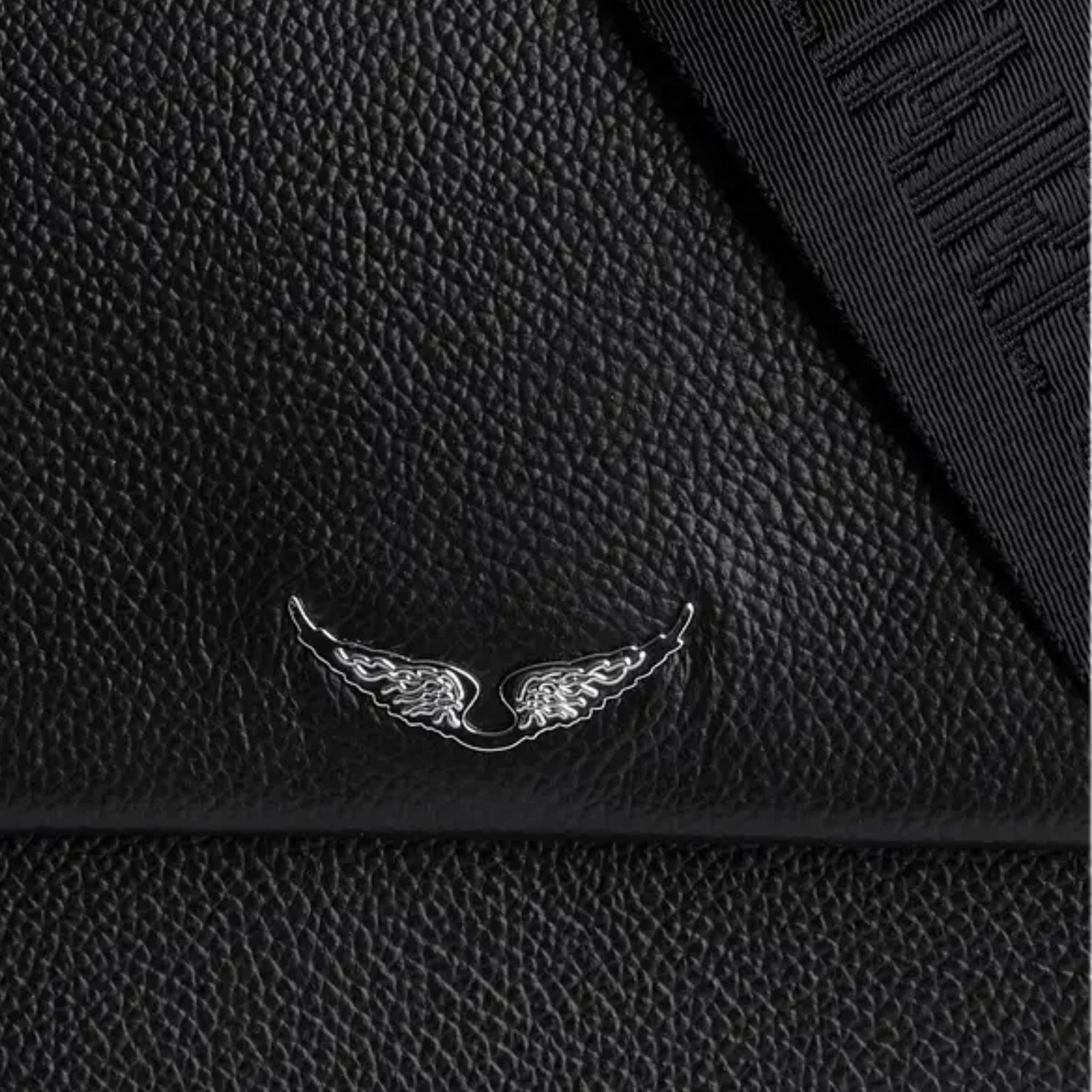 Cartera Zadig & Voltaire Lolita Wings Negro