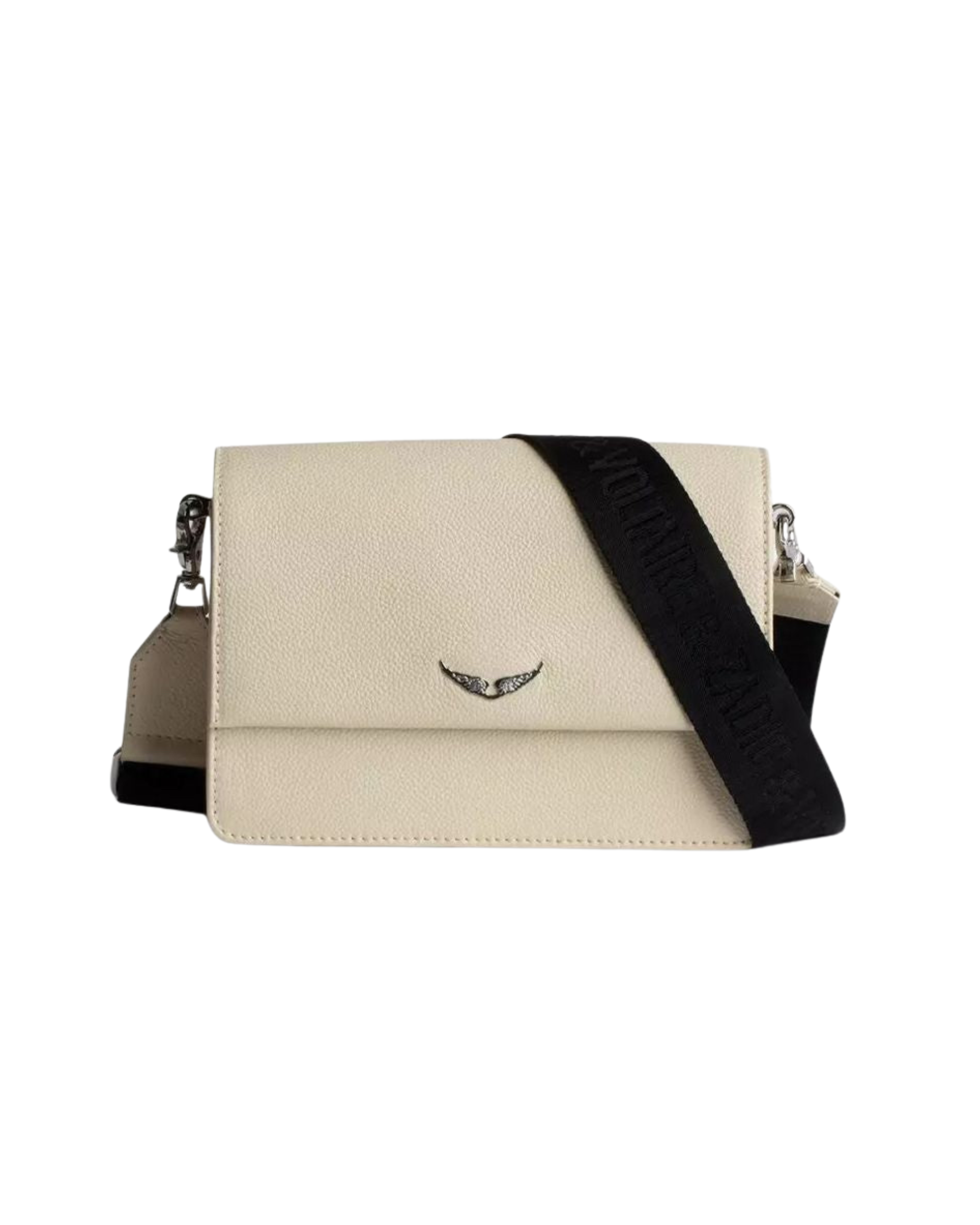Cartera Zadig et Voltaire Lolita Wings Cuero blanco