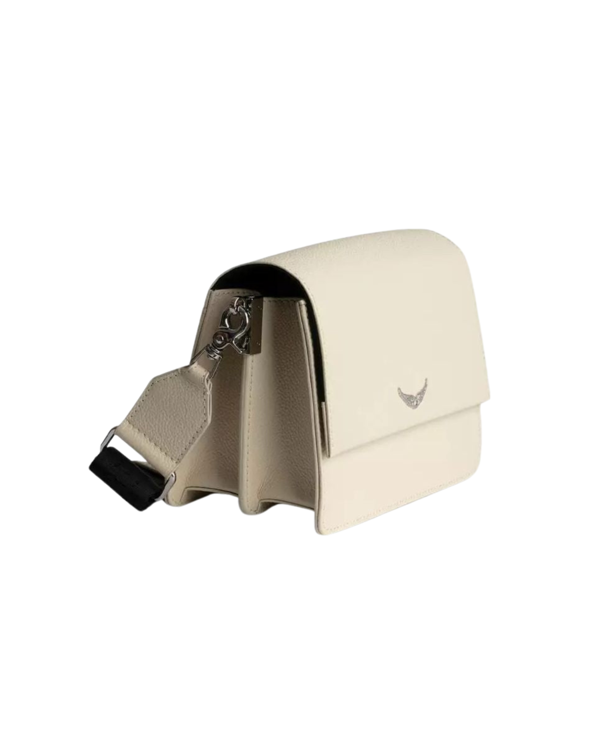 Cartera Zadig et Voltaire Lolita Wings Cuero blanco