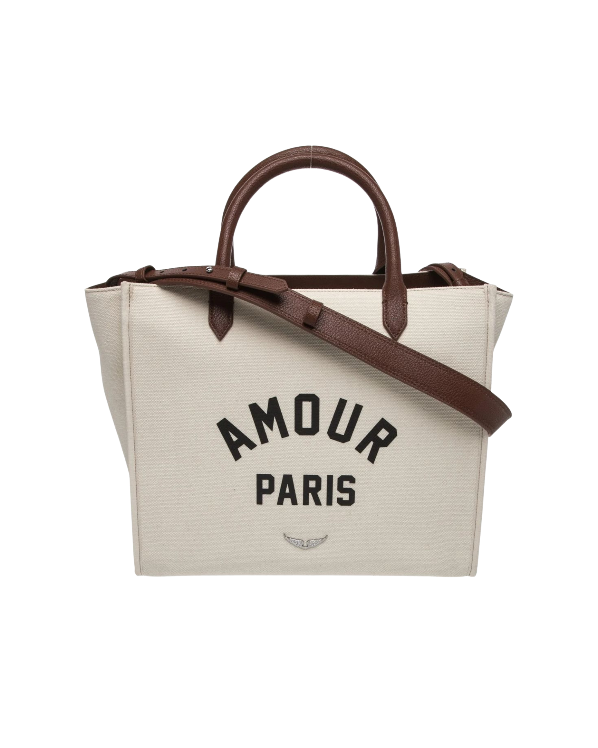 Tote Zadig et Voltaire Crema Asas Cafe