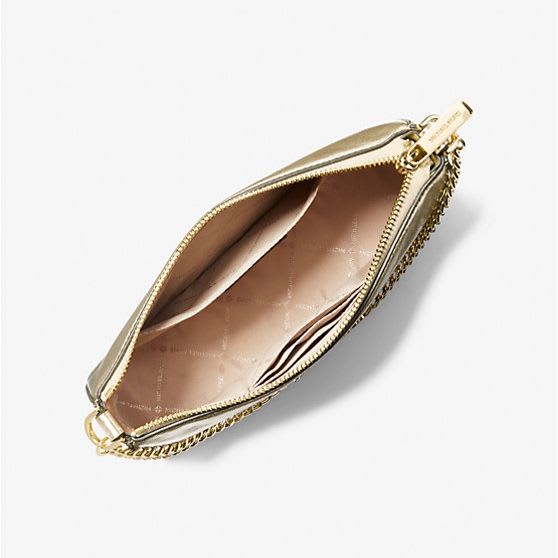 Cartera Michael Kors Crossbody Jet set cadena colgando