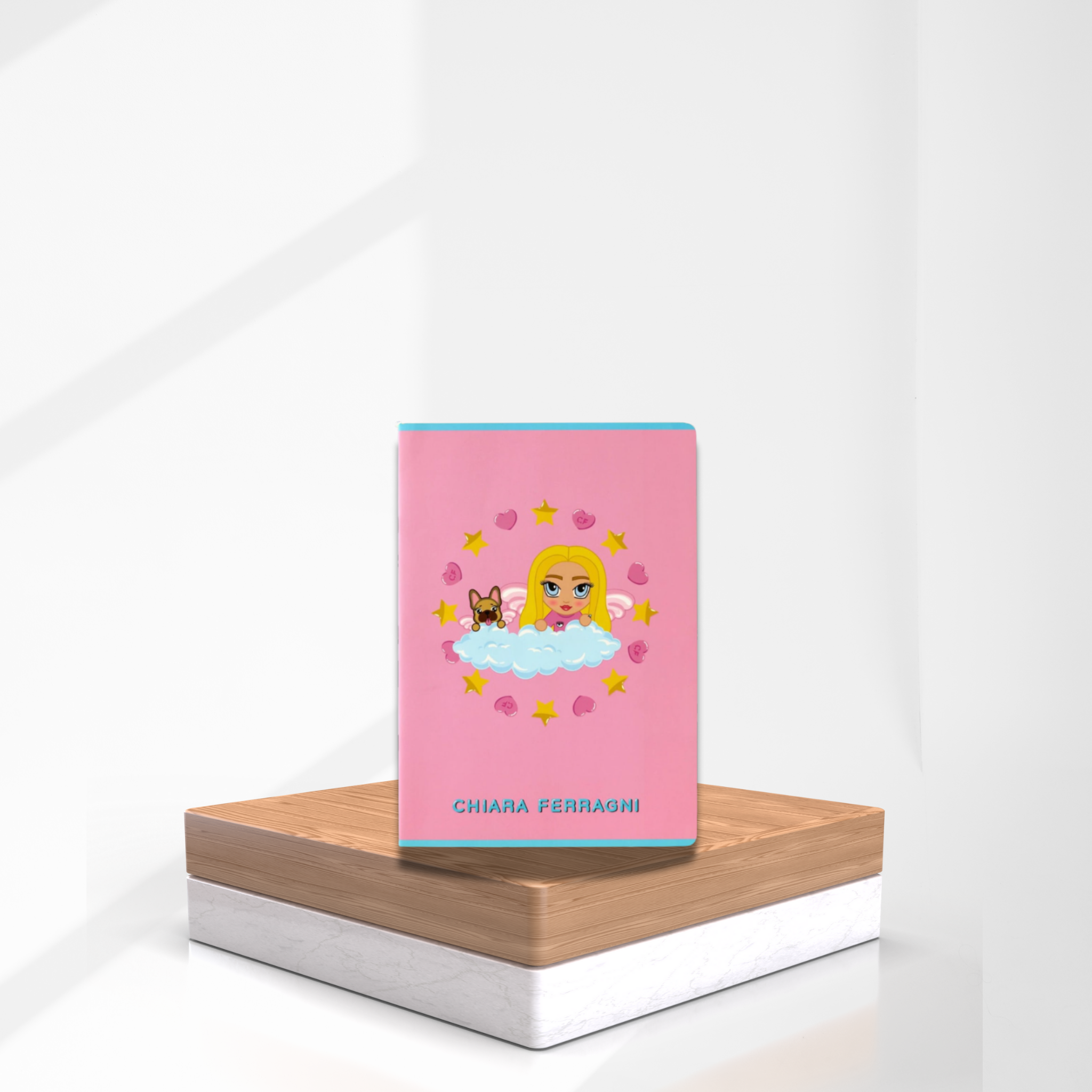 Cuaderno Chiara Ferragni A5 Rosa