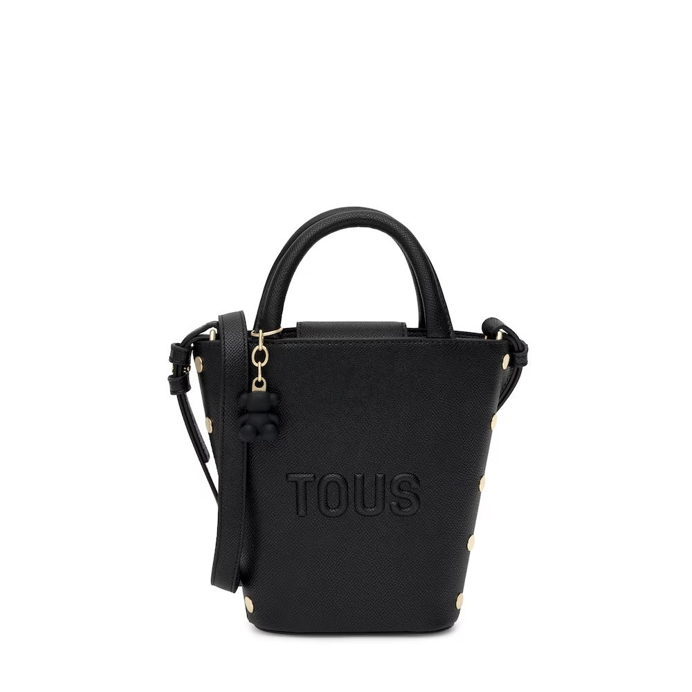 Bolso Tous Capazzo pequeño Back to basics Negro