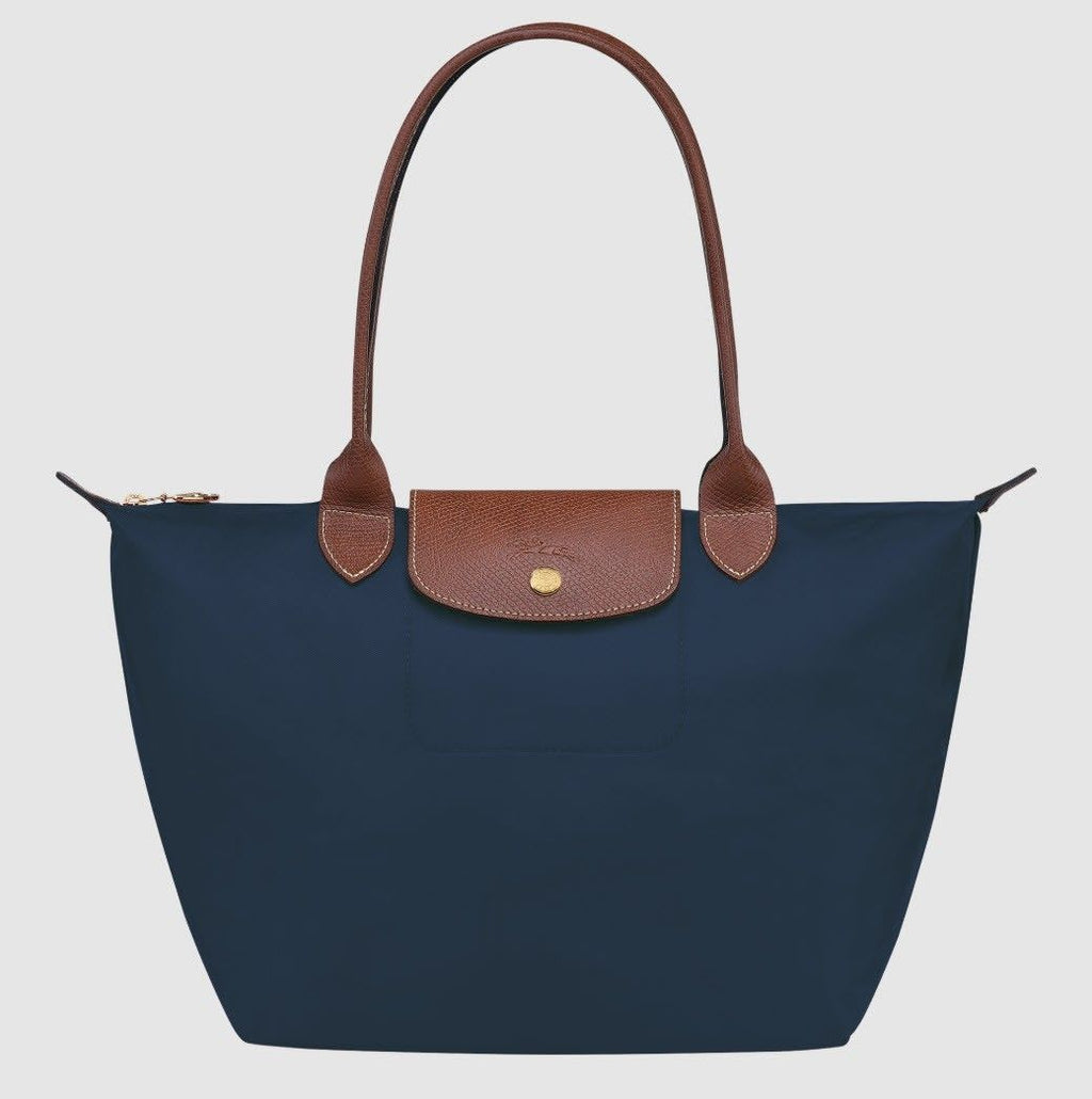 Cartera Longchamp Le Pliage M Azul Marino