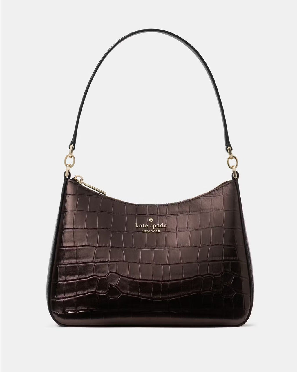 Cartera Kate Spade Margot Cocodrilo Cafe