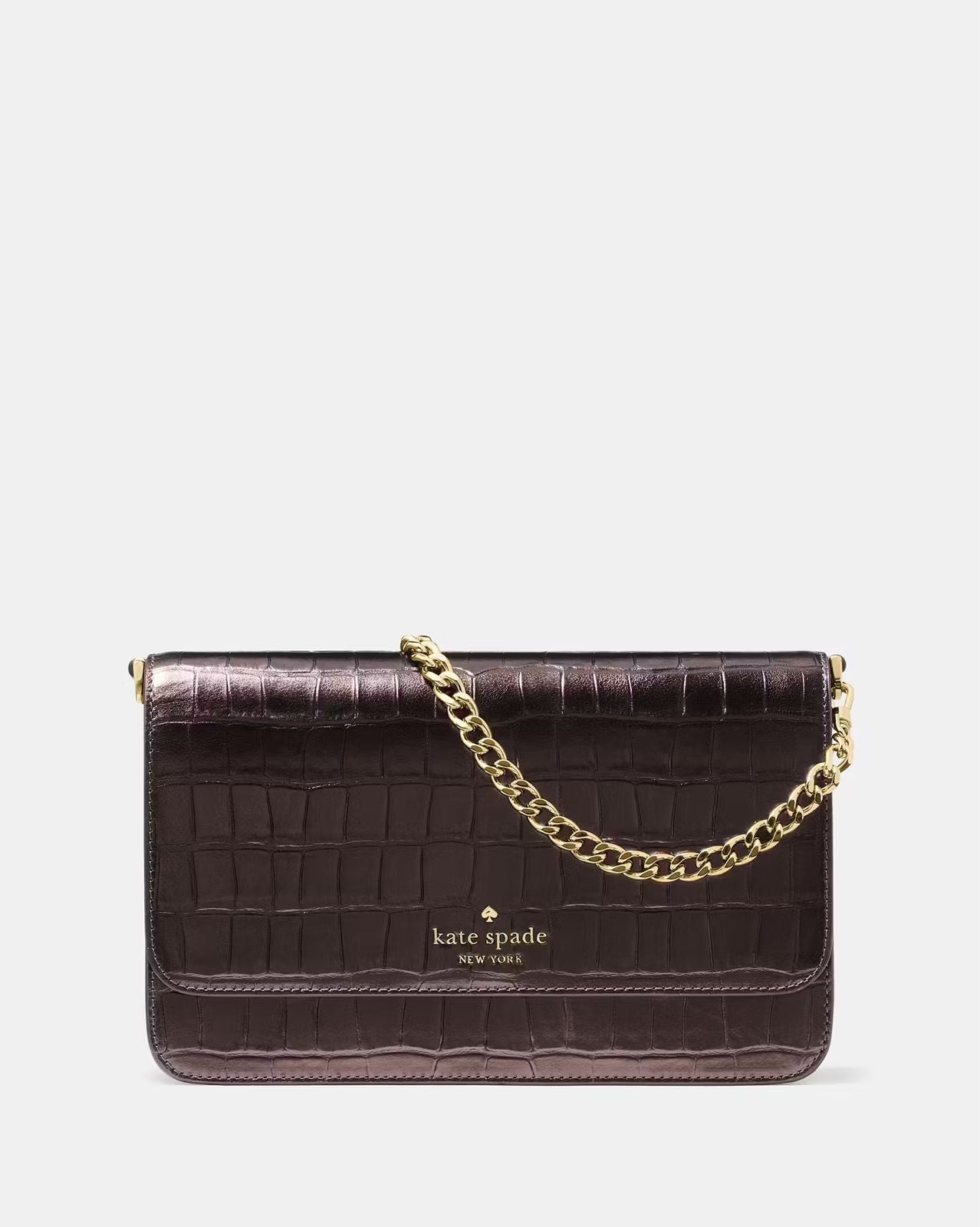 Cartera Kate Spade Madison Cocodrilo Cafe