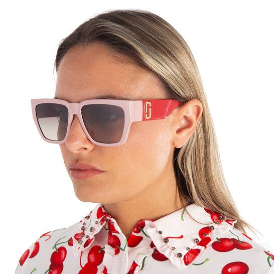 Lentes Marc Jacobs rosa y rojo