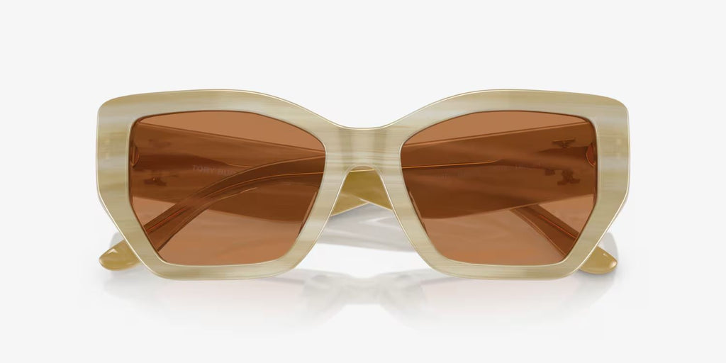 Lentes Tory burch Beige con blanco